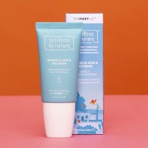 SELFLESS BY HYRAM Mandelic Acid & Rice Bran Gentle Exfoliating Serum, NEW